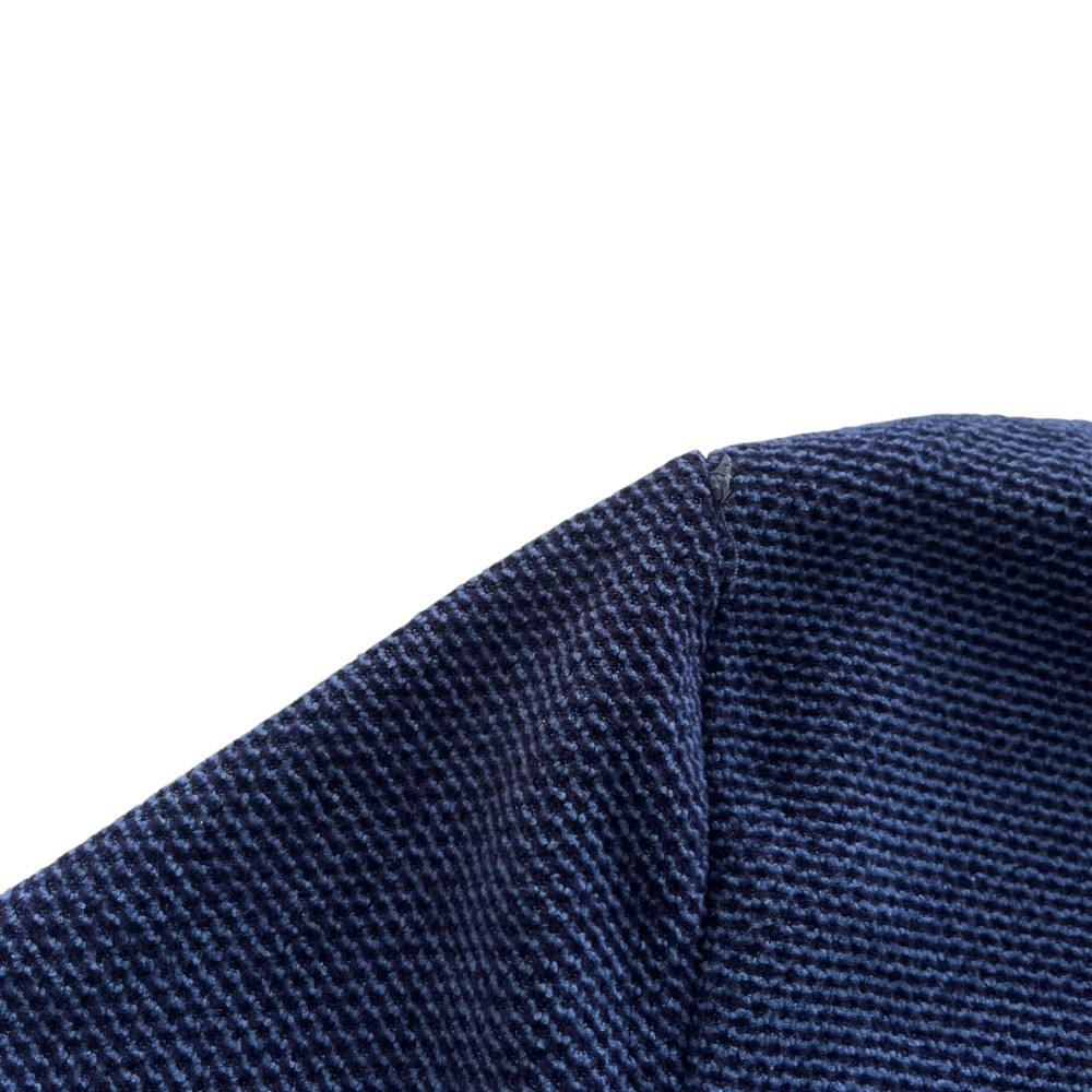 Ben Hogan Performance Men's S Navy Heather Blue Dura Fleece Full Zip Golf Jacket - Picture 10 of 16